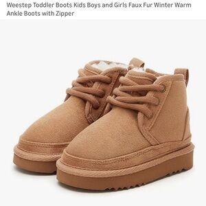 Weestep Toddler Faux Fur Boot